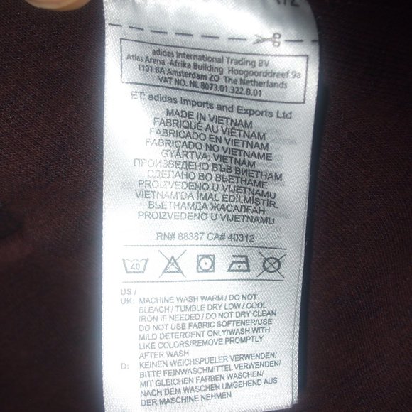 Adidas Stella McCartney Jacket Asymmetrical Burgundy Plum Heartracer Cross-fit - Picture 11 of 16